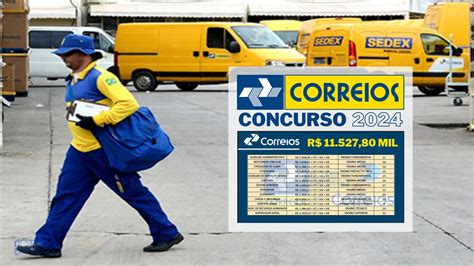 OPORTUNIDADE Edital de concurso dos Correios tem salário inicial de