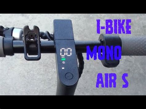 I Bike Mono Air S Monopattino Elettrico W Youtube