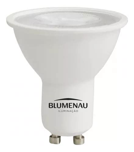 Lâmpada Led Dicroica Gu10 Mr16 3 5w 250lm Bivolt Blumenau Cor Da Luz