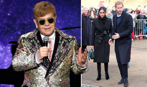 Prince Harry Meghan Markle News Elton John Cancels May Gigs Will He