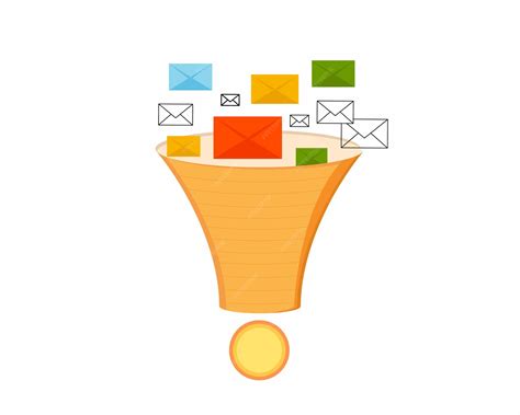 Premium Vector | E mail Marketing funnel Lead generation Digital