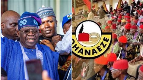 Ohanaeze Pledges Support For President Elect Tinubu Youtube