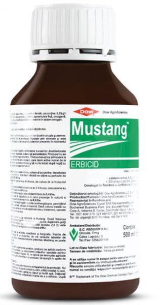 Erbicid Selectiv Mustang Ml Postemergent