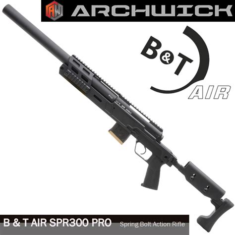 ARCHWICK エアコッキング B T AIR SPR300 PRO ボルトアクションスナイパーライフル 日本仕様 ブラック B T 正式