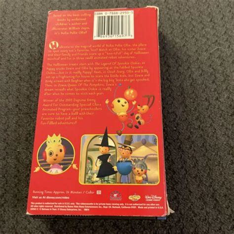 Rolie Polie Olie Vhs Playhouse Disney Spookie Ookie Halloween H22 3930487902