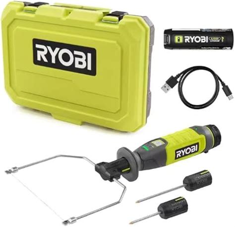 Ryobi Usb Lithium Hot Wire Foam Cutter Kit With Ah Lithium Ion Rechargeable Battery Amazon