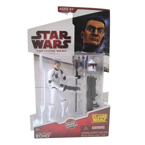 Buy Star Wars Clone Wars Animated Action Figure Clone Trooper Echo ...