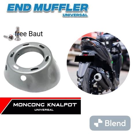 Jual End Muffler Corong Knalpot Cover Encup Moncong Knalpot Muffler