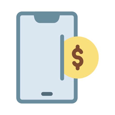 Mobile Pay Vector Stall Flat Icon