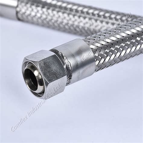 Description Of Stainless Steel Braided Flexible Metal Hose With Fittings