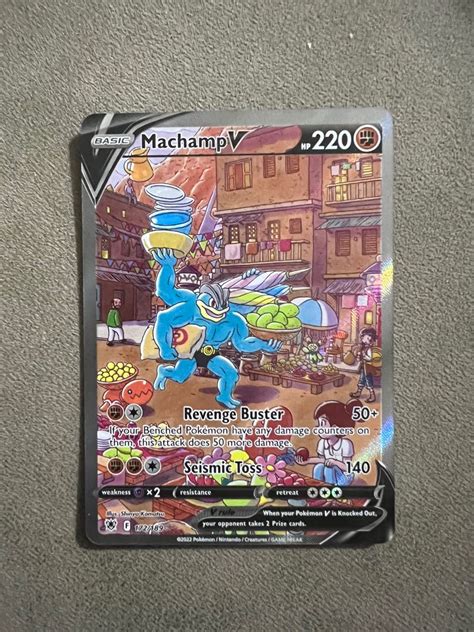 Machamp V Aa Alternate Special Art Pokemon Tcg Astral Radiance