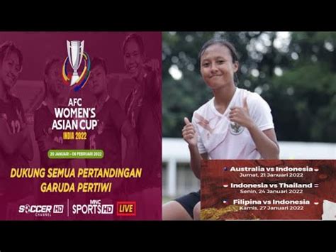 Piala Asia Wanita Tayang Di Kvision Hak Siar Dan Jadwal Afc