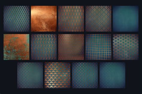 Copper Teal Backgrounds Blue And Copper Teal Background Copper