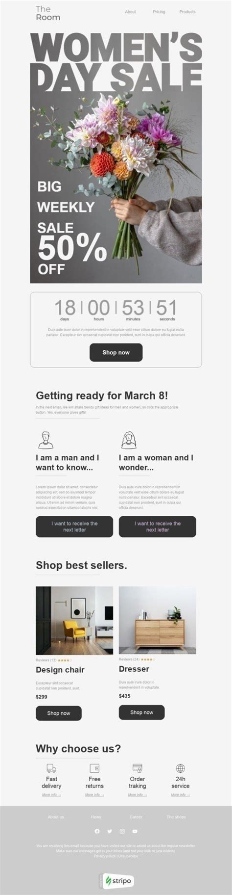 Big Weekly Sale Email Template By Full Name Stripo Email