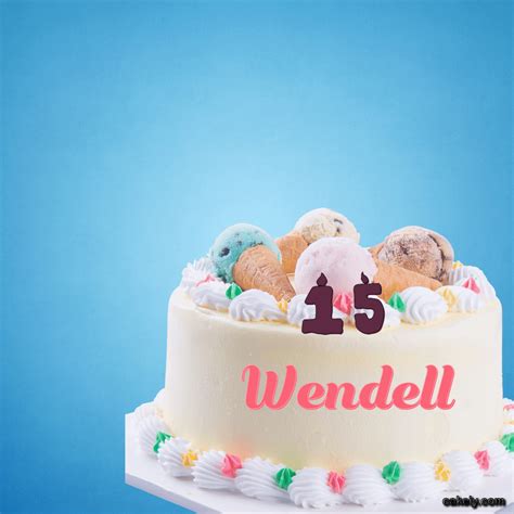 🎂 Happy Birthday Wendell Cakes 🍰 Instant Free Download
