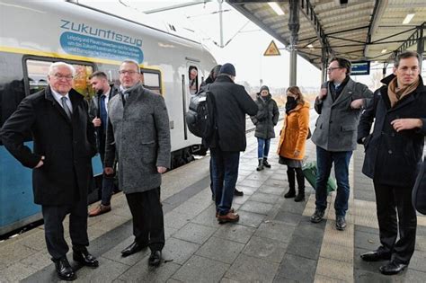 Bundespr Sident Steinmeier Trifft In Freiberg Ein