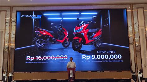 Cuma Rp Jutaan Motor Listrik Murah Polytron Fox S Siap Dibeli Di Iims