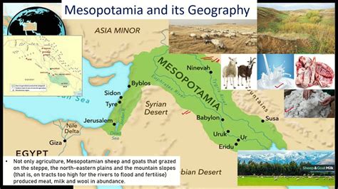Mesopotamia Map With Rivers