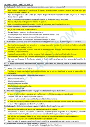 Derecho De Familia Tp Primera Etapa Prof Andrea Kowalenko Alumna