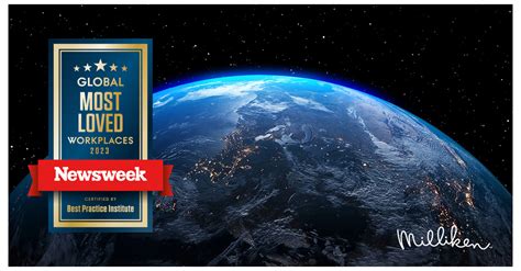 Milliken And Company Debuts On Newsweeks Top 100 Global Most Loved