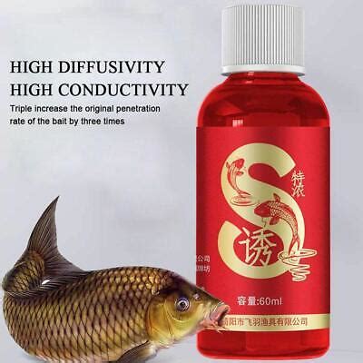 Ml Natural Bait Scent Fish Attractants For Baits Fishing L G Ebay