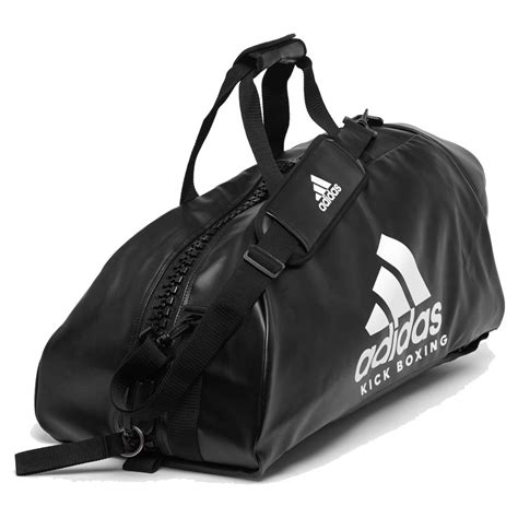 Adidas Kickboxing 2in1 Sports Bag M ADIACC051 Black White AAG 002104 H2