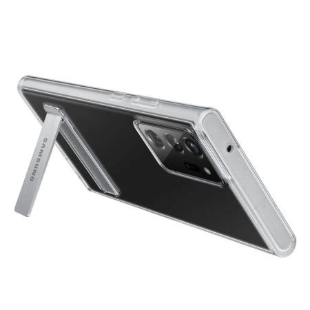 Official Samsung Galaxy Note 20 Ultra Standing Cover Transparent