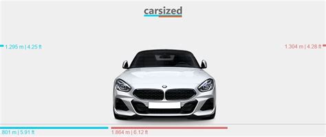 Dimensions Porsche Boxster 2004 2012 Vs Bmw Z4 2018 2022