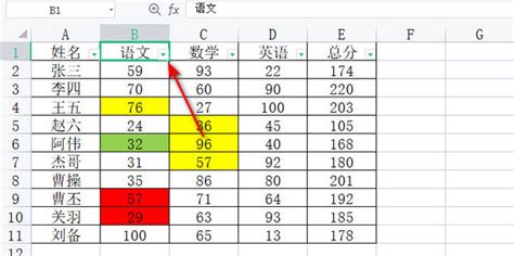 wps表格如何使用颜色筛选数据 360新知