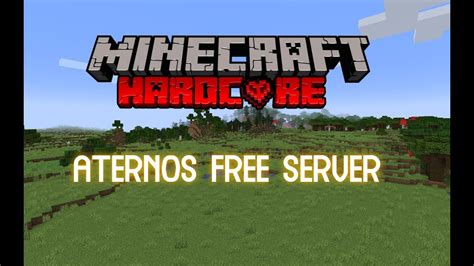 How To Make A Hardcore Free Server On Aternos Youtube