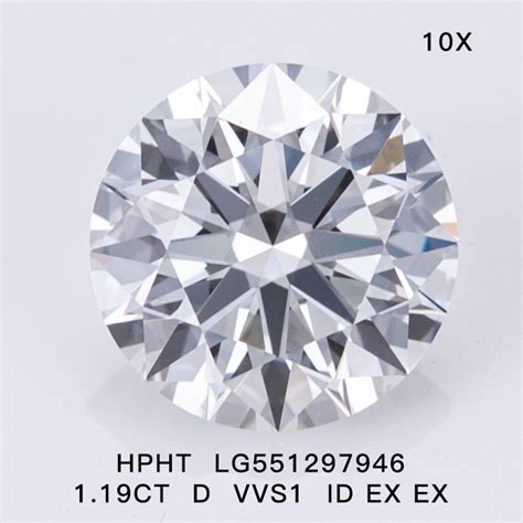 Hpht CVD Round 1carat Lab Diamond Def Vvs With Igi Certificate China