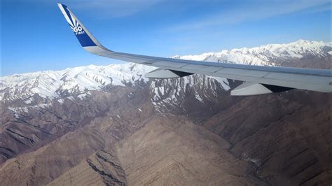 Delhi To Leh Flight View Of Himalayan Range Ladakh Flight Must Go