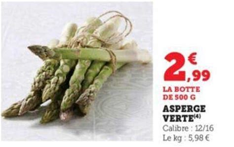 Promo Asperge Verte Chez Hyper U ICatalogue Fr