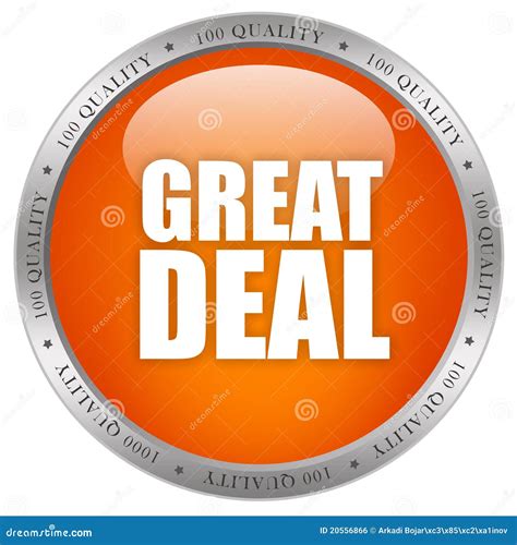 Great Deal Icon Stock Illustration Illustration Of Discount 20556866