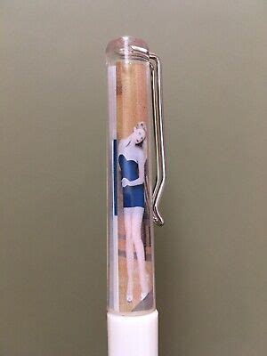 Naked Girl Floating Pen Stripper Vintage Style Blonde Model Ebay