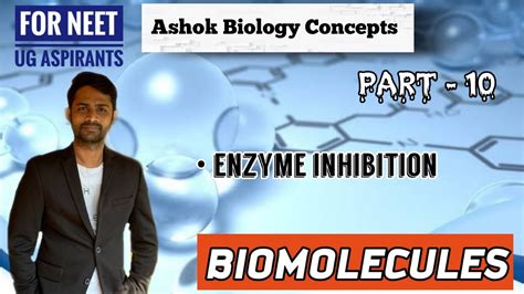 Bio Molecules Part 10 Enzyme Inhibition For NEET UG Aspirants