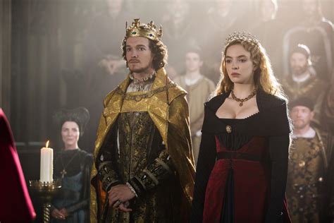 The White Princess Stills - Henry VII & Elizabeth of York Photo ...