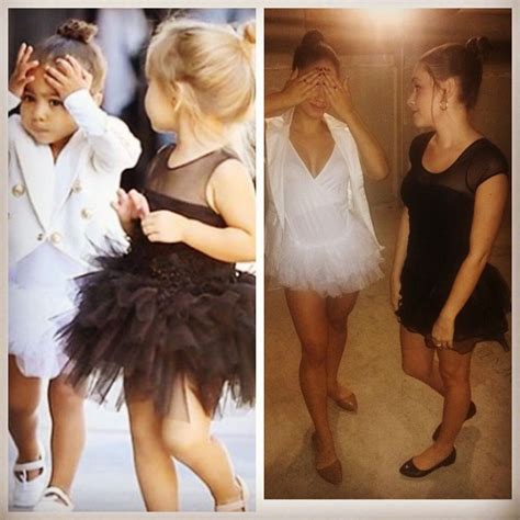 Going As Penelope And North West Because You Can Wear Tutus Tsm Penelope And North Playing