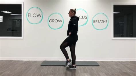 Exercise Demo Standing Hip Openers Mobility Youtube