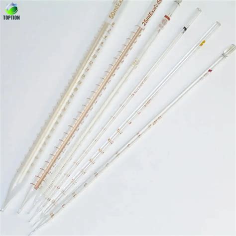 10 ml vidrio Pipetas 10 unids escuela Química laboratorio cristal