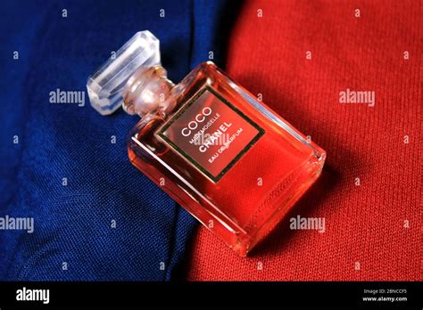 Kolkata, India on 13th May in 2020 : Chanel perfume bottle isolated on ...