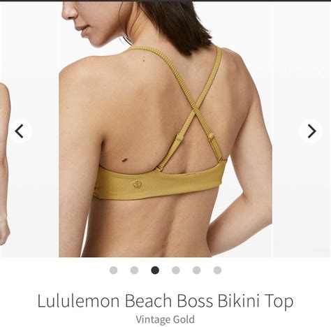 Lululemon Beach Boss Bikini Top Women S Fashion Activewear On Carousell