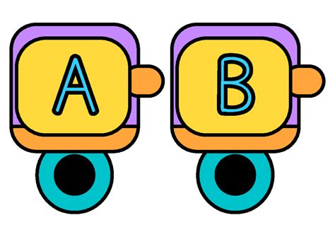 Colorful Bold Illustrative Alphabet Flashcard Bachelor Of Secondary