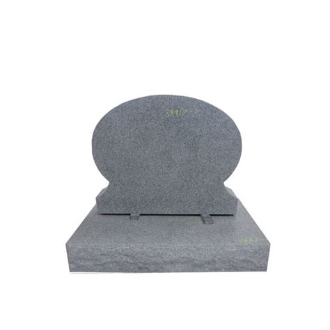 China Wholesale Meomorial Usage Grey Granite Headstone Manufacturers