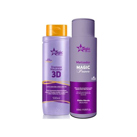 Magic Color Kit Shampoo D Matizador Magic Power Efeito P Rola