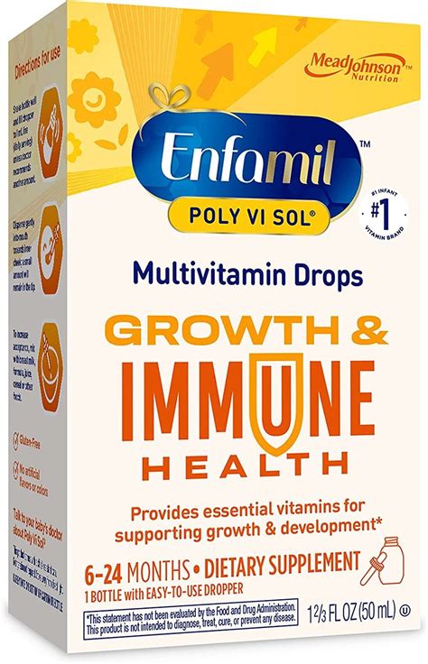 Enfamil Poly Vi Sol Multivitamin Supplement Drops Oz Off