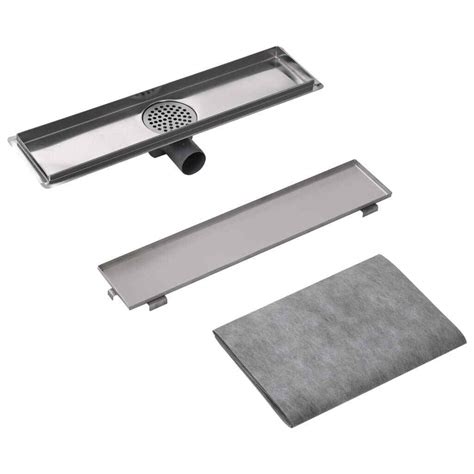 Drain de douche linÃaire 530 x 140 mm Acier inoxydable eBay