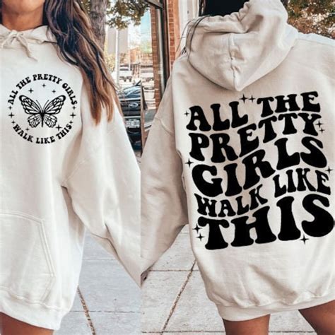 Softball All The Pretty Girls Walk Like This Svg Etsy