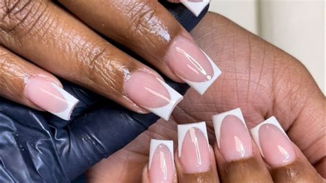 How To Do Acrylic Nails How To Do French Nails Beginner Friendly