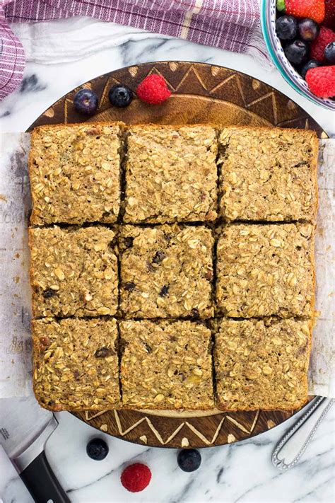 Easiest Way To Prepare Perfect Baked Oatmeal Bars No Sugar The